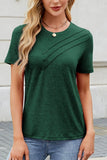 Round Neck Short Sleeve T-Shirt