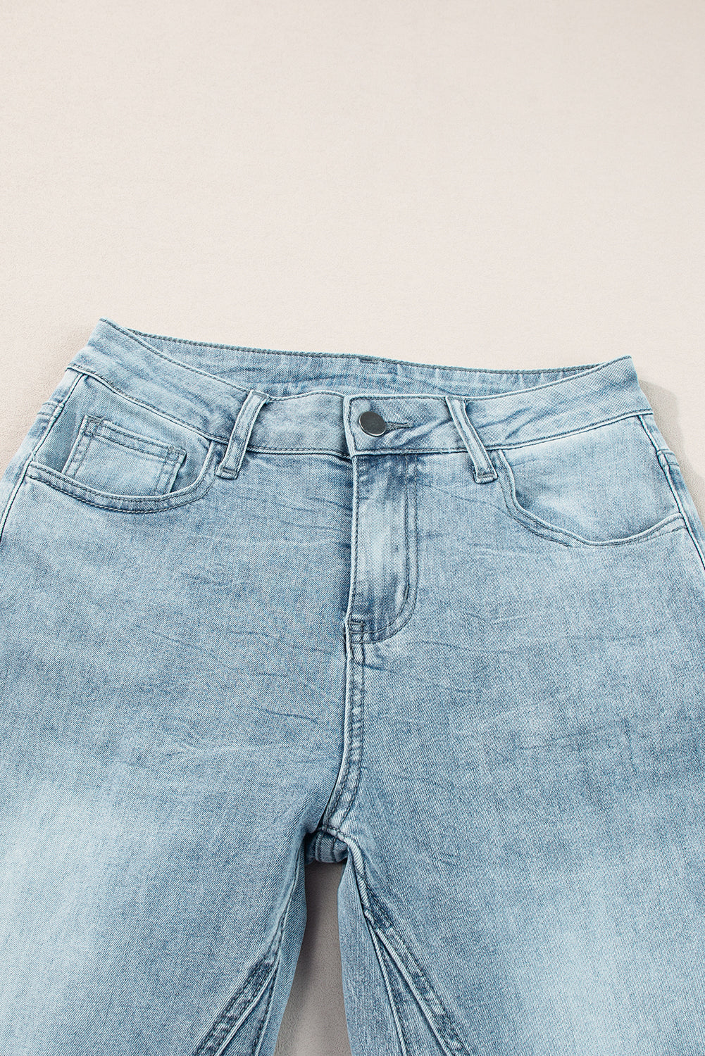 Wide Leg Jeans with Pockets - felvior