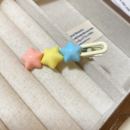 4 Piece Star Acrylic Hair Pin - felvior