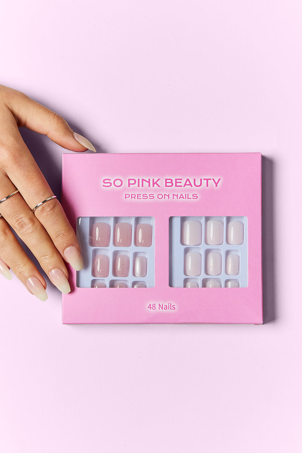 SO PINK BEAUTY Press On Nails 2 Packs Hauptbild