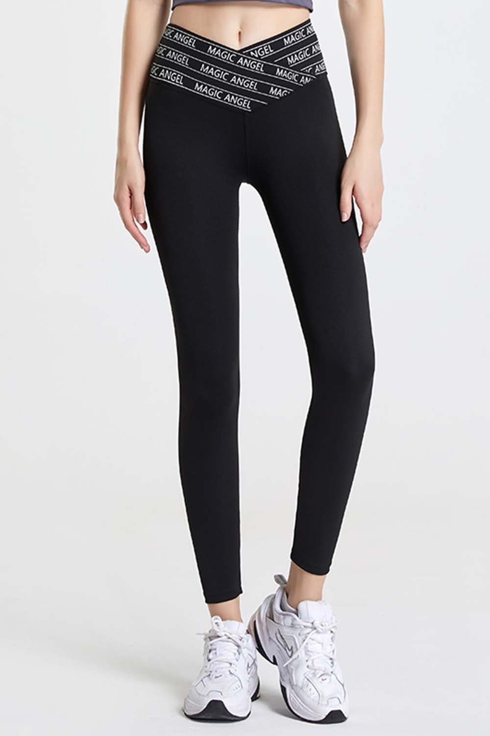 Wide Waistband Sports Pants - felvior