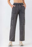 Buttoned Pocketed Long Jeans - felvior