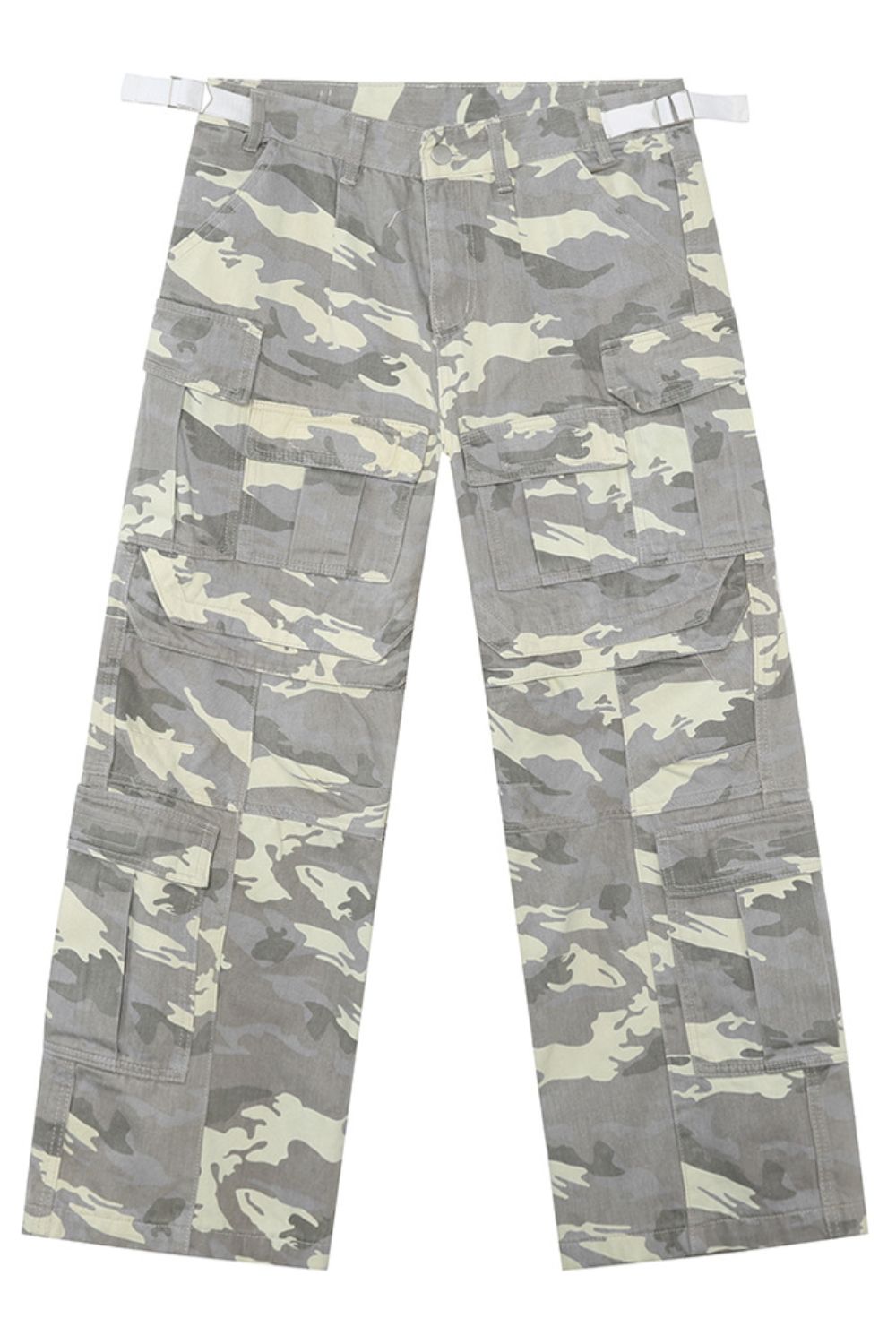 Men's Camouflage Straight Cargo Jeans