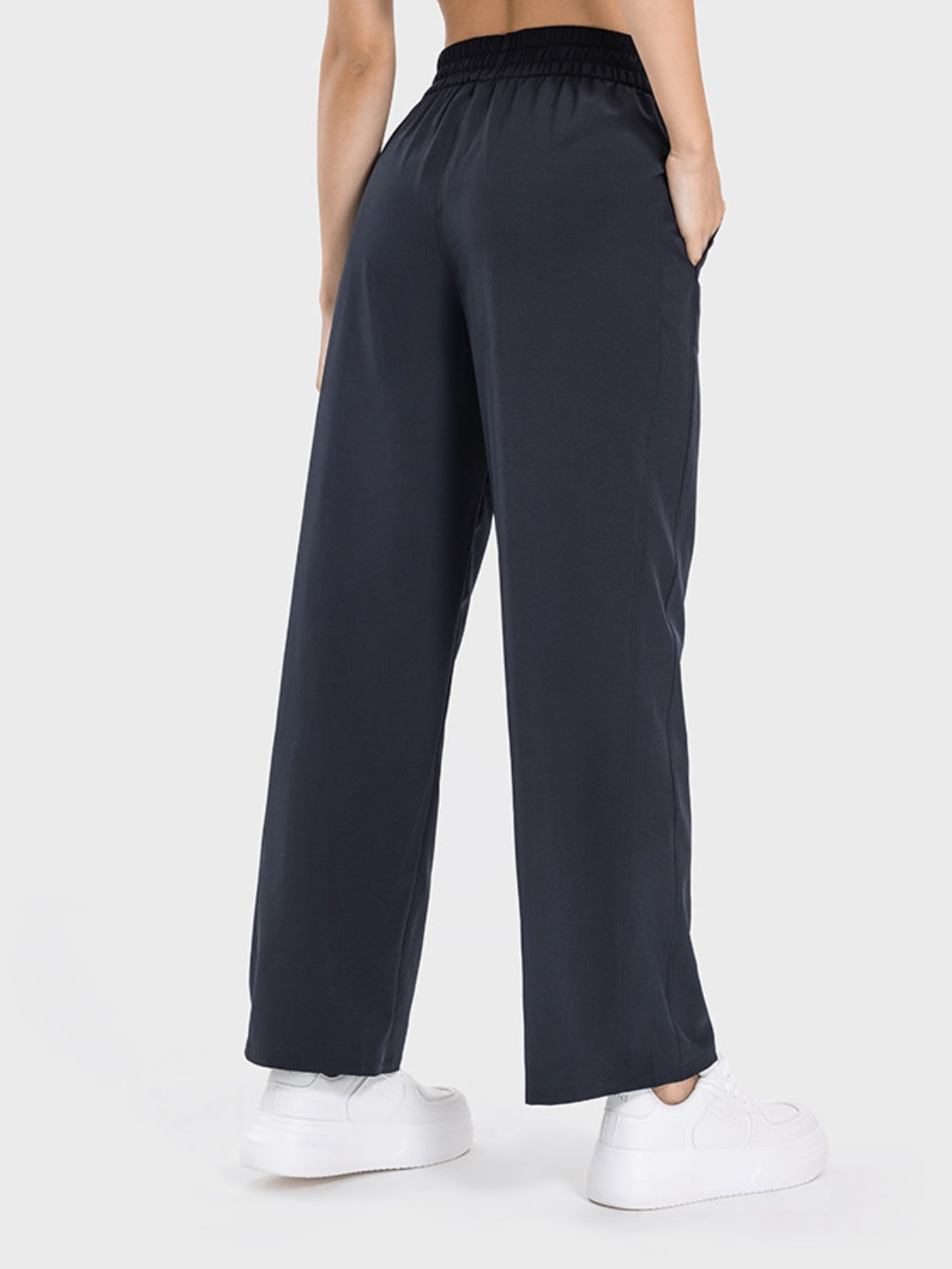 Millennia Drawstring Pocketed Active Pants - felvior