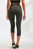 Slim Fit Wide Waistband Active Leggings with Pockets - felvior