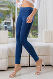 High Waist Skinny Jeans - felvior