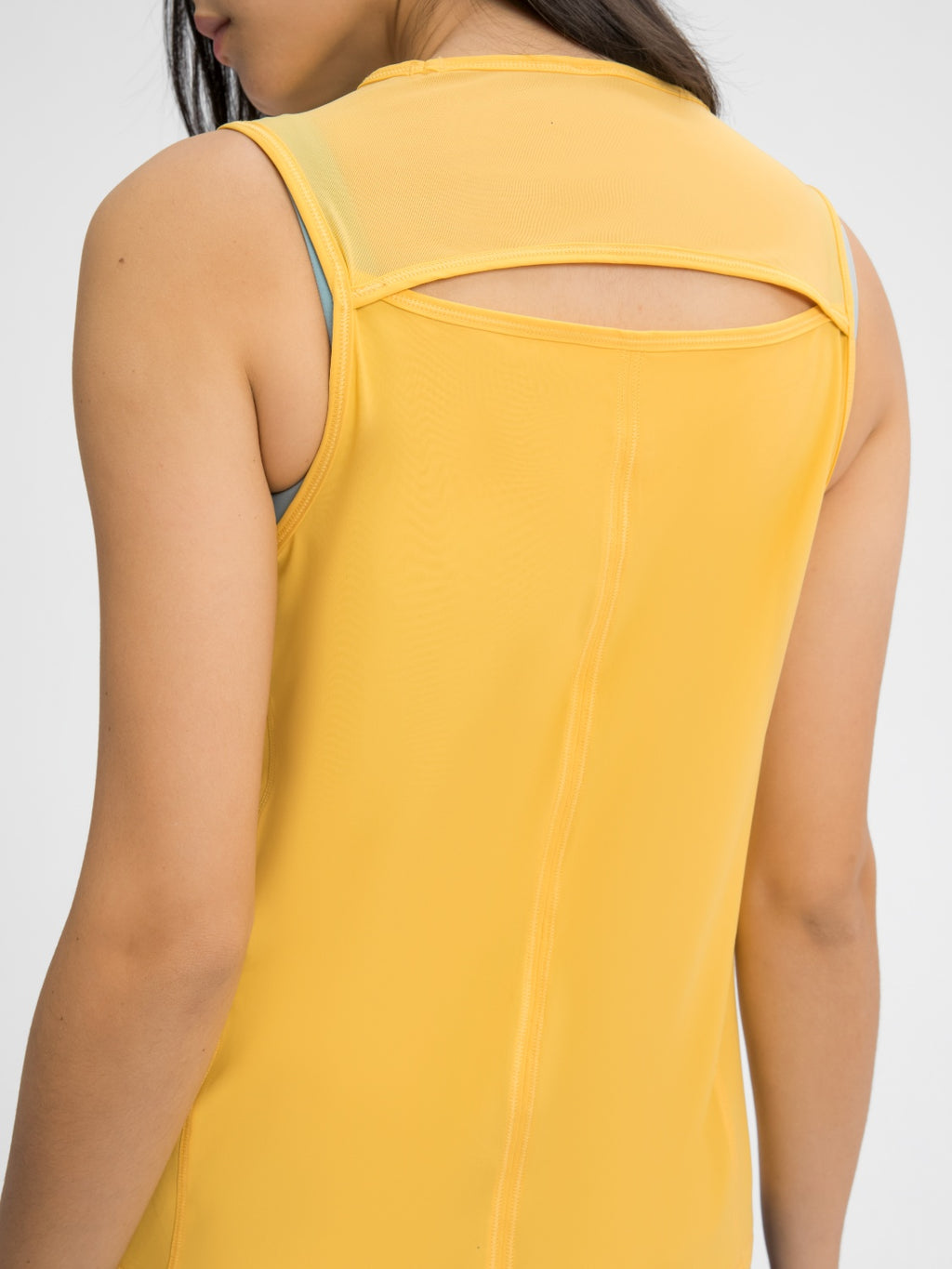 Millennia Cutout Back Round Neck Active Tank