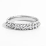 925 Sterling Silver Inlaid Zircon Ring - felvior