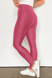 Solid High Waist Leggings - felvior