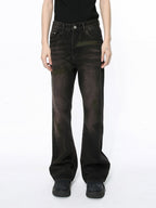 Men's Clean Fit Bootcut Jeans with Pockets