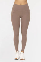 MONO B Soft Ribbed High Waisted Leggings