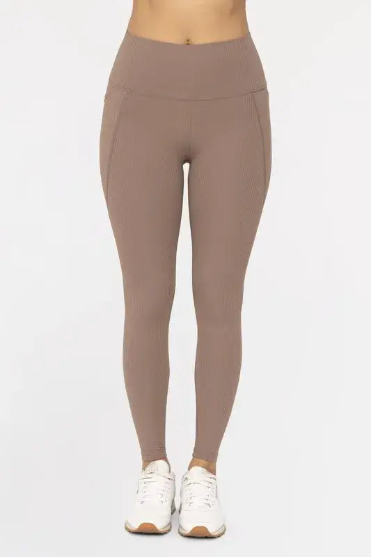 MONO B Soft Ribbed High Waisted Leggings Hauptbild