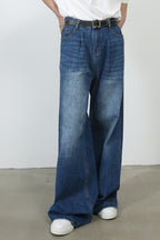 Men's Baggy Jeans with Pockets