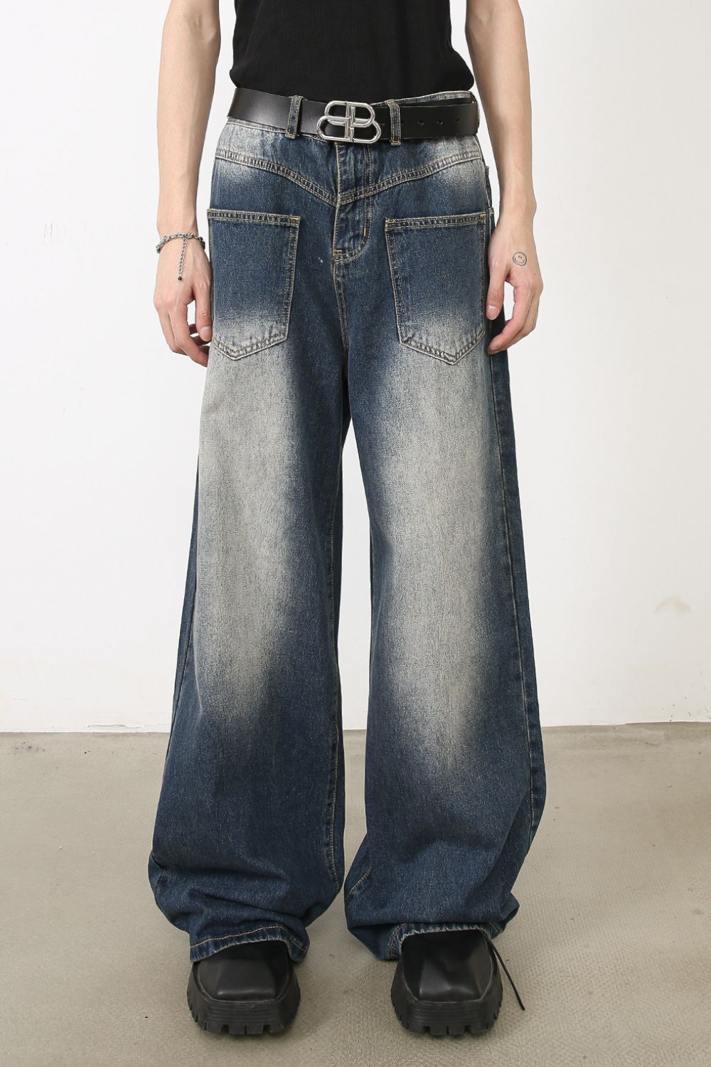 Men's Wide Leg Jeans Hauptbild