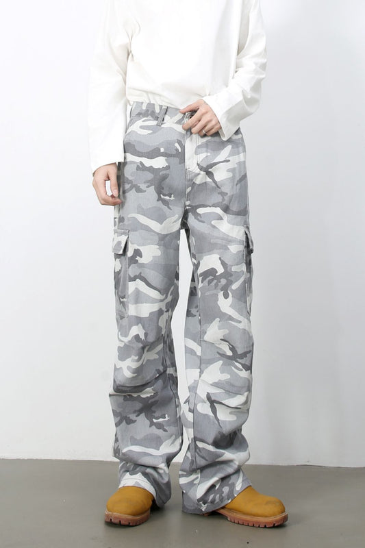 Men's Camouflage Cargo Jeans - felvior