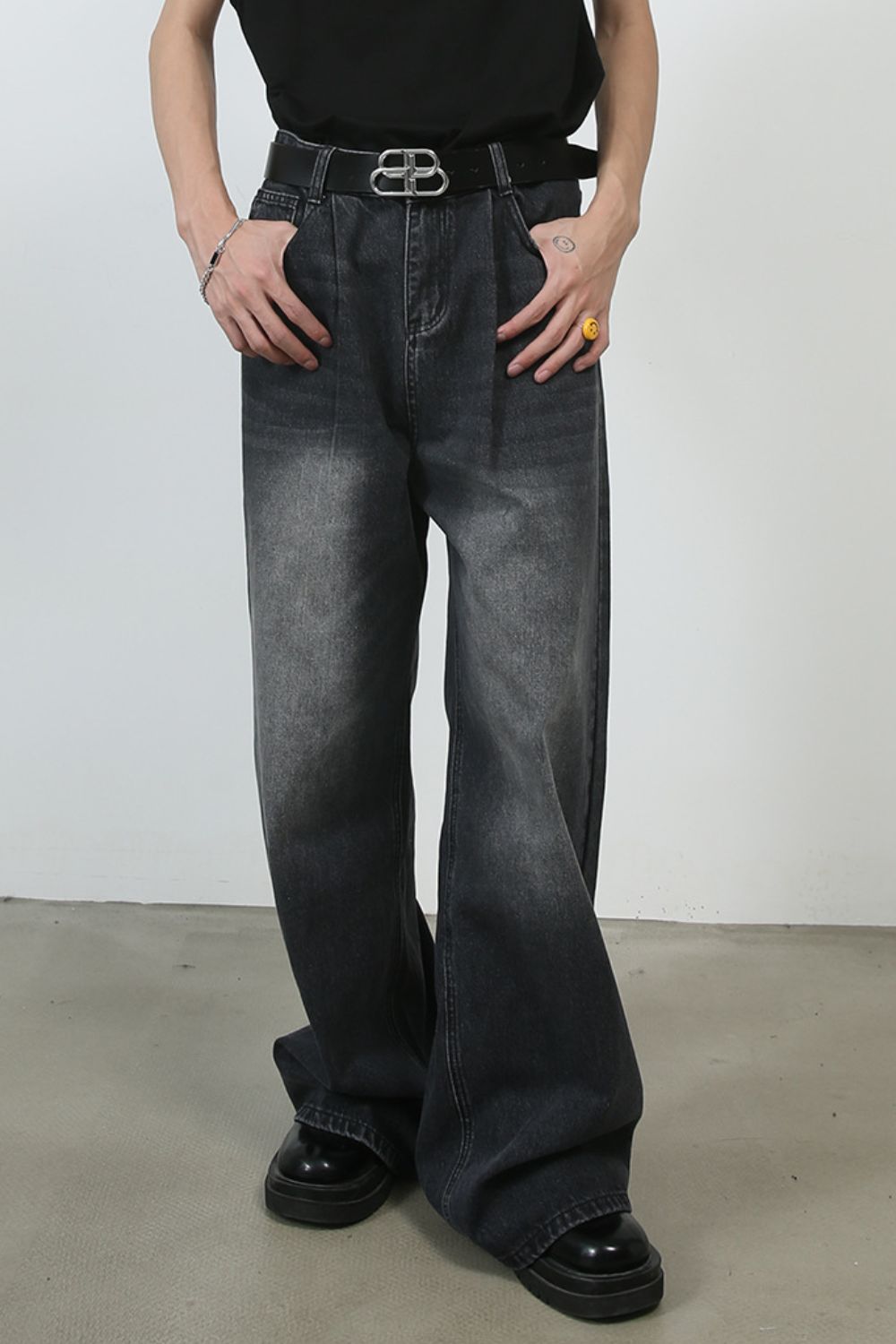 Men's Wide Leg Jeans Hauptbild