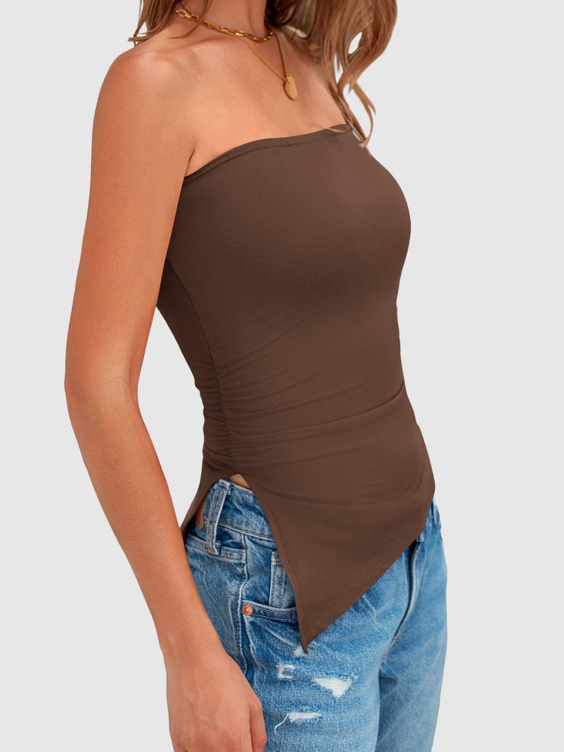 Side Slit Tube Top