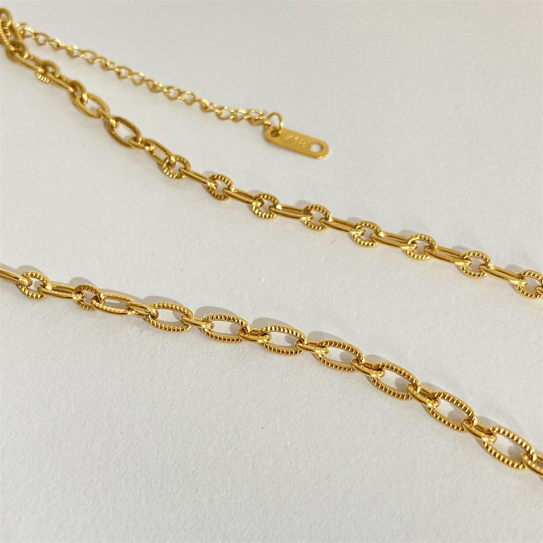 Titanium Steel Sun & Moon Necklace - felvior