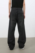 Men's Wide Leg Jeans with Pockets