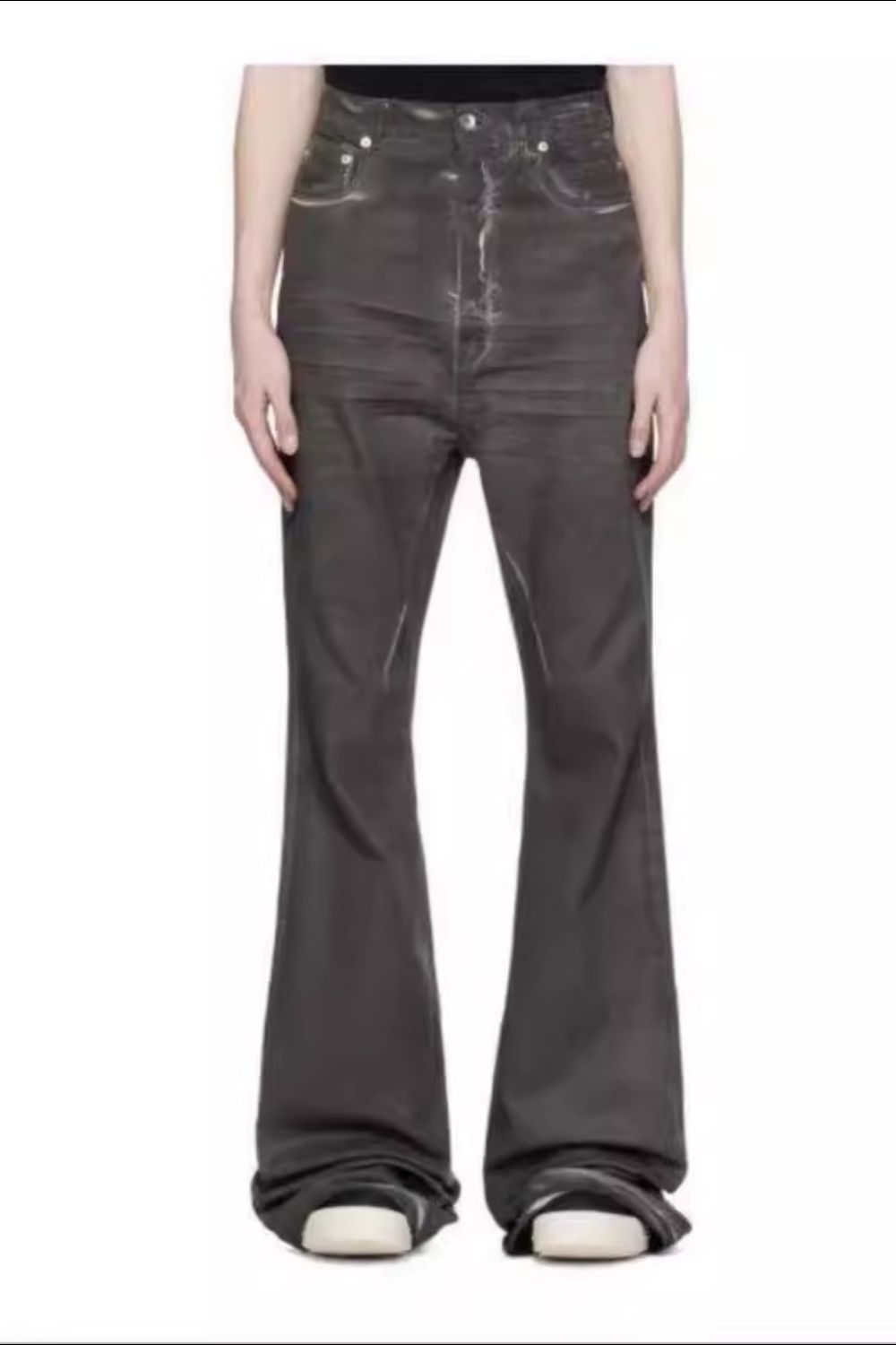 Men's Washed Flare Jeans - felvior
