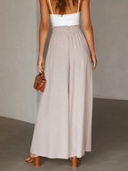 High Waist Wide Leg Pants