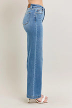 Judy Blue Full Size High Waist Straight Jeans Plus Size