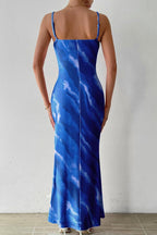 Printed Sleeveless Maxi Cami Dress