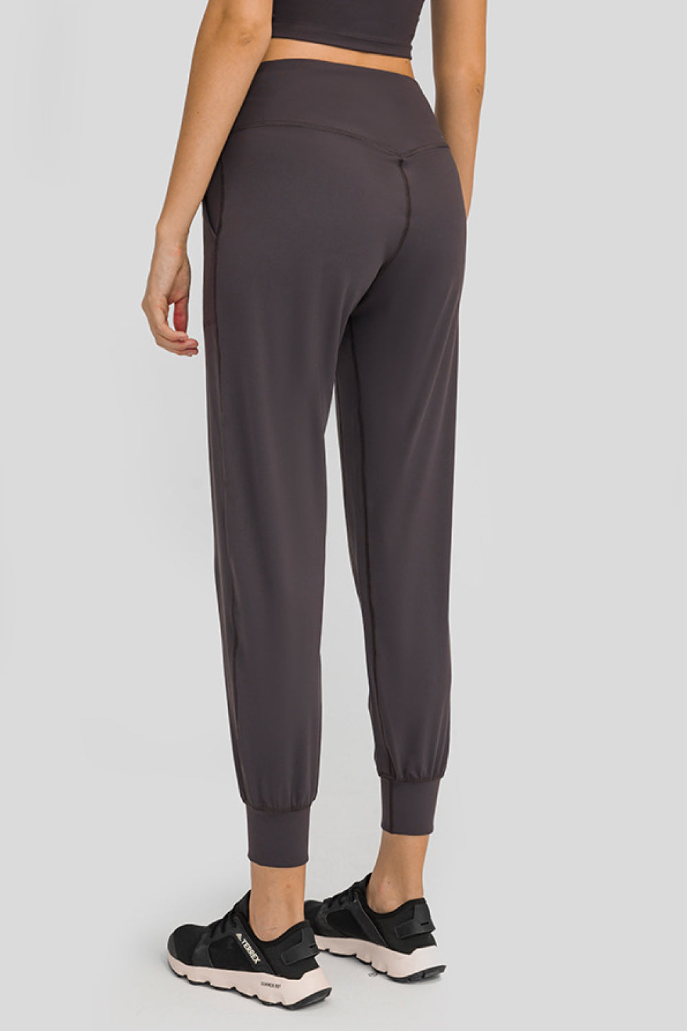 Millennia Wide Waistband Slant Pocket Pants - felvior