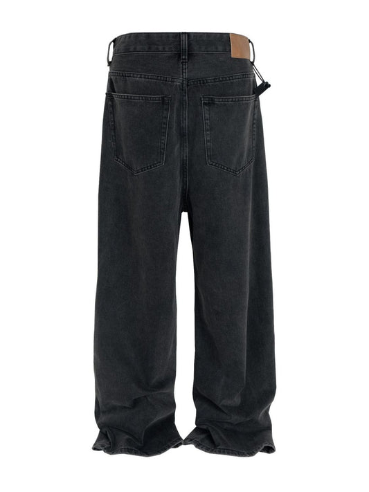 Men' s Wide Leg Jeans - felvior