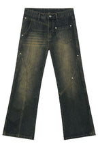 Men's Mid Rise Bootcut Jeans