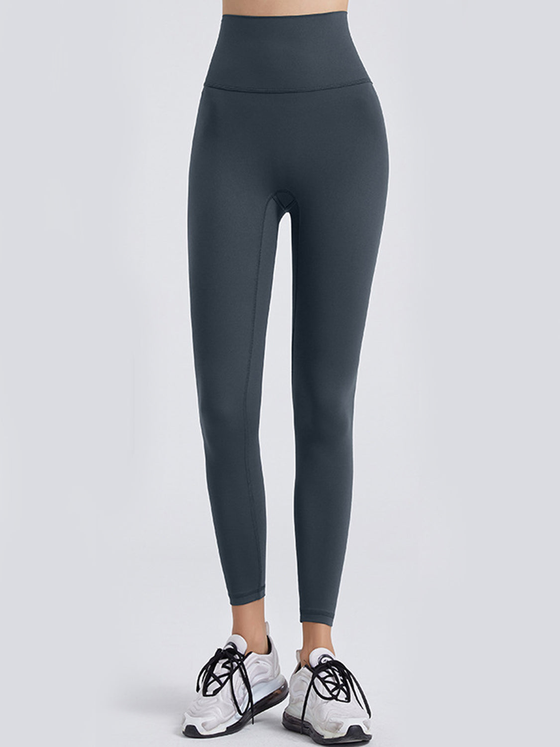 Wide Waistband Sports Leggings - felvior