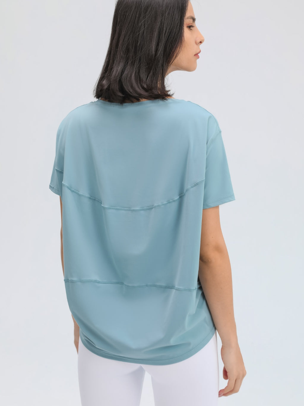 Millennia Round Neck Short Sleeve Active T-Shirt