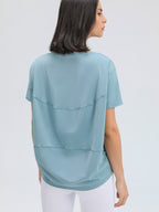 Millennia Round Neck Short Sleeve Active T-Shirt