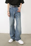 Men's Washed Jeans with Pockets