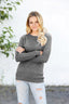 Round Neck Raglan Sleeve Sweater