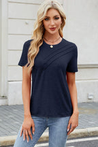 Round Neck Short Sleeve T-Shirt