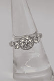 1 Carat Moissanite 925 Sterling Silver Ring - felvior