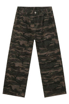 Men's Camouflage Jeans with Pockets