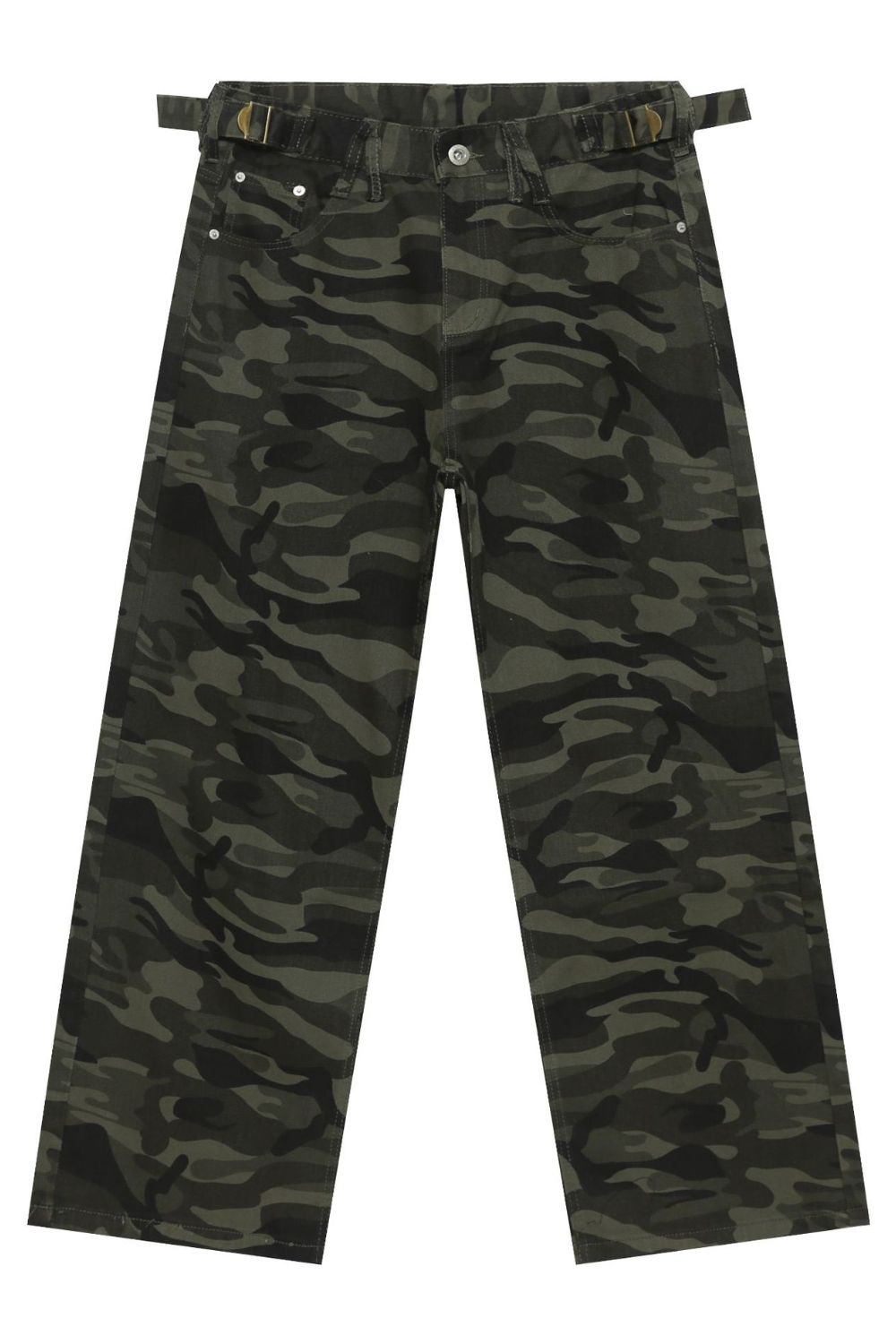 Men's Camouflage Jeans with Pockets
