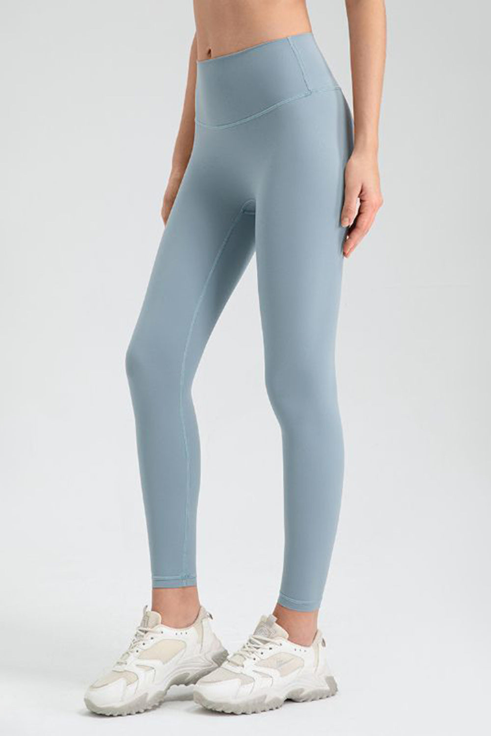 Wide Waistband Sport Leggings - felvior