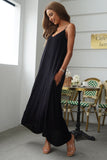 Devine Spaghetti Strap Maxi Dress - felvior