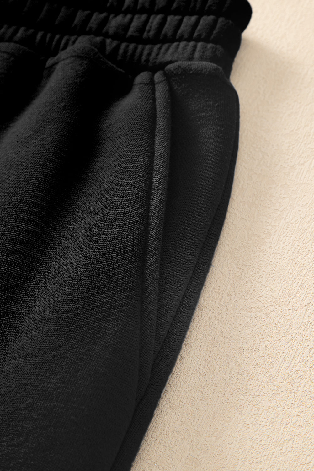 Pocketed Elastic Waist Active Joggers - felvior