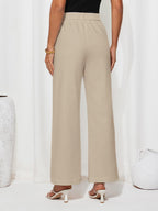 High Waist Wide Leg Pants