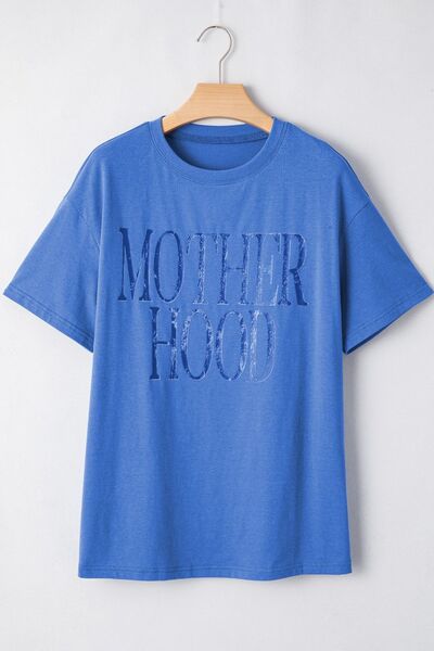 MOTHERHOOD Letter Graphic T-Shirt - felvior