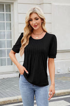Round Neck Short Sleeve T-Shirt