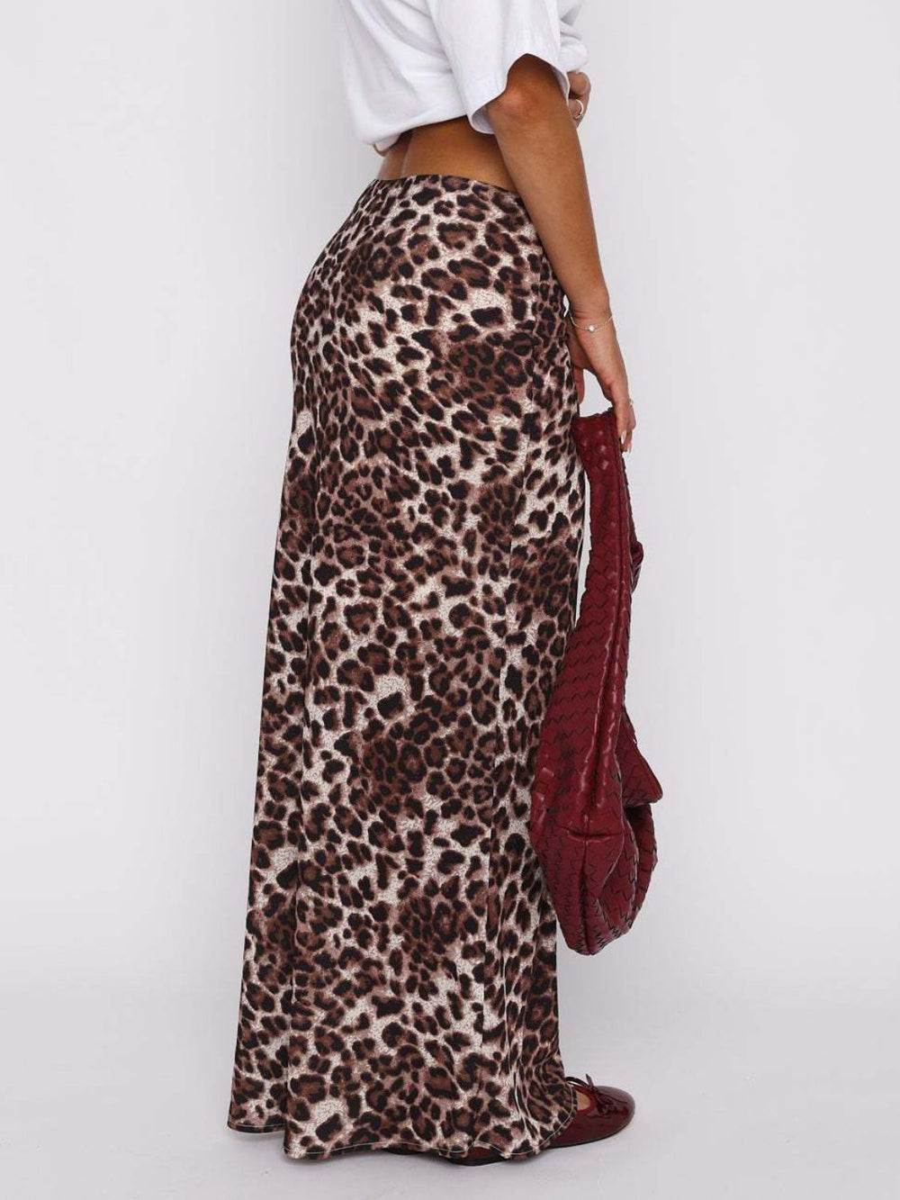 Leopard Maxi Skirt