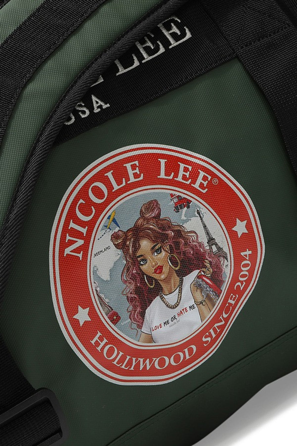 Nicole Lee USA Large Duffel Bag - felvior