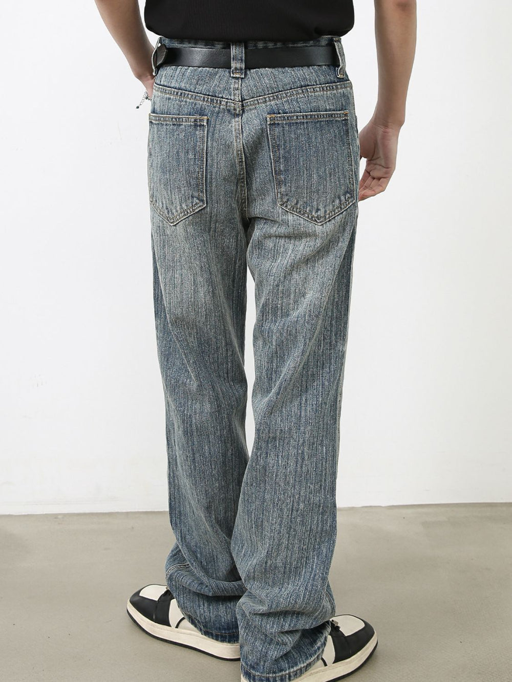 Men's Baggy Jeans with Pockets