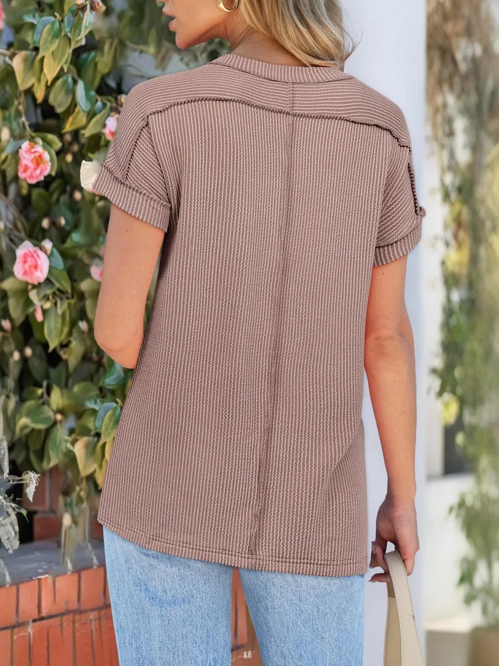 Round Neck Short Sleeve T-Shirt