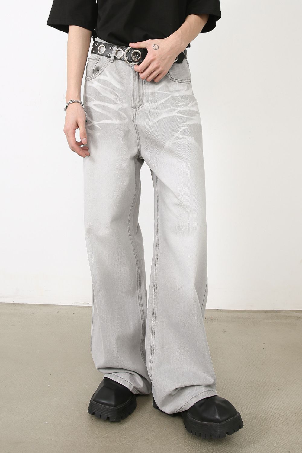 Men's Loose Fit Jeans - felvior